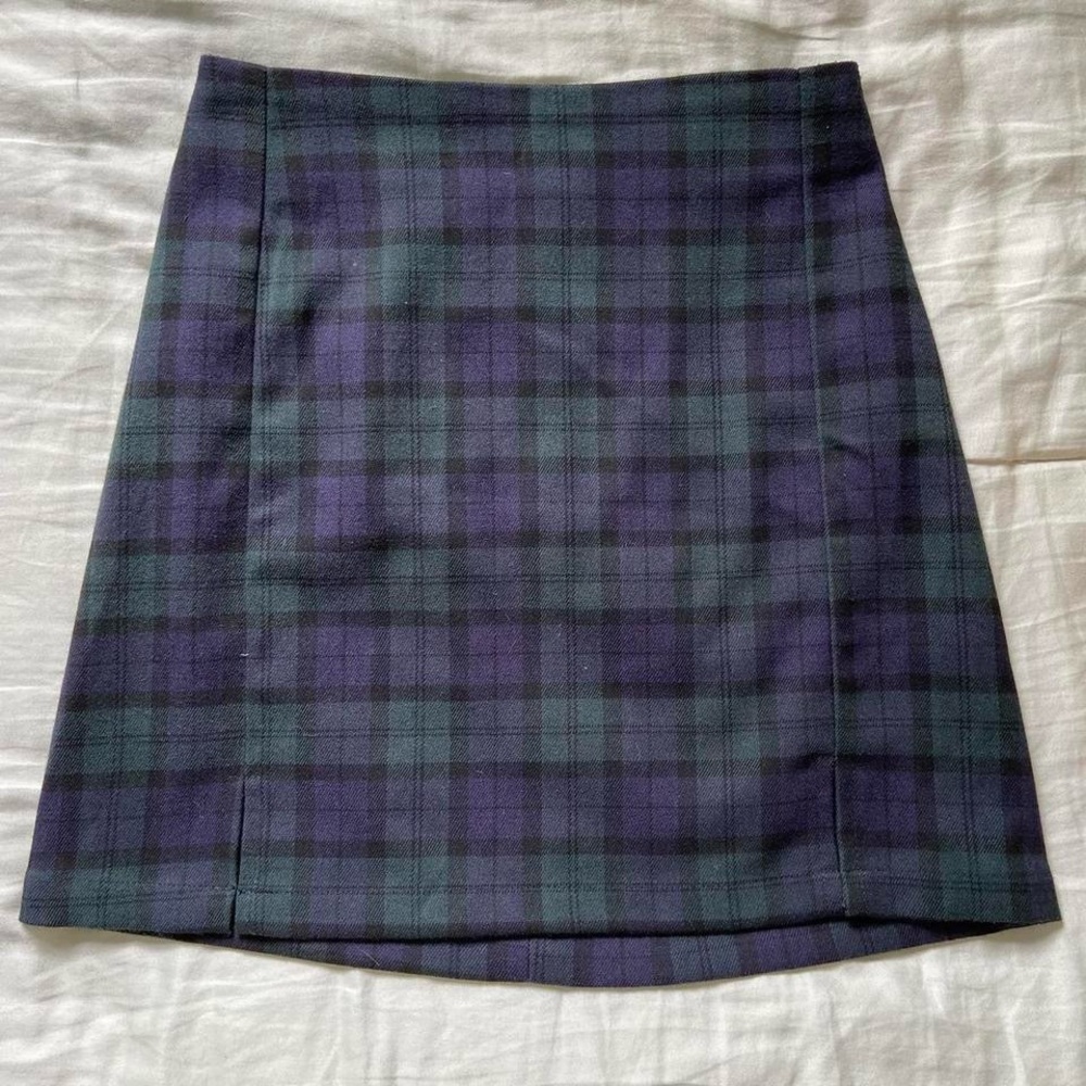 Brandy Melville Plaid Mini Skirt